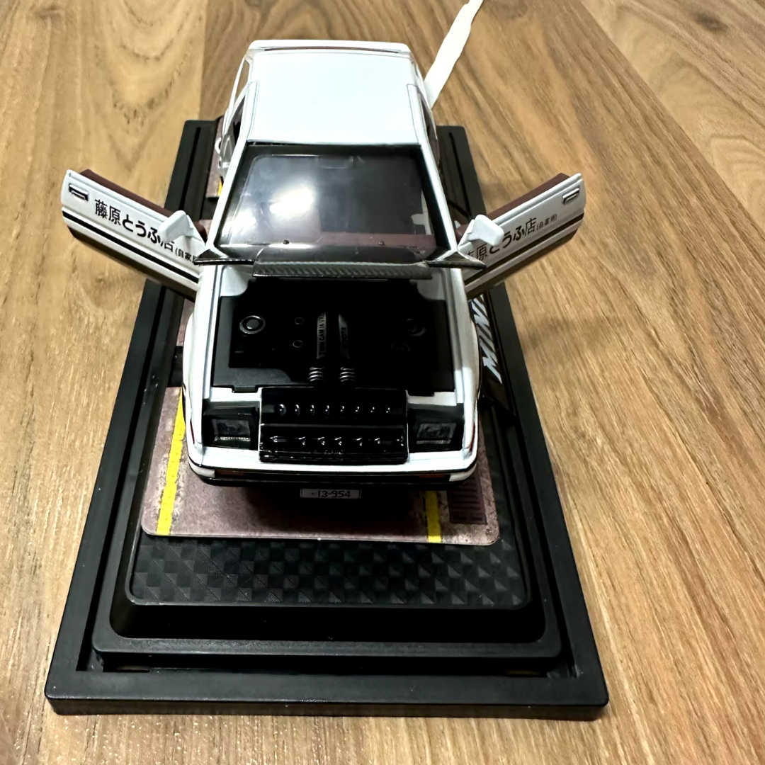 1:32 Initial D Trueno AE86 Car Model