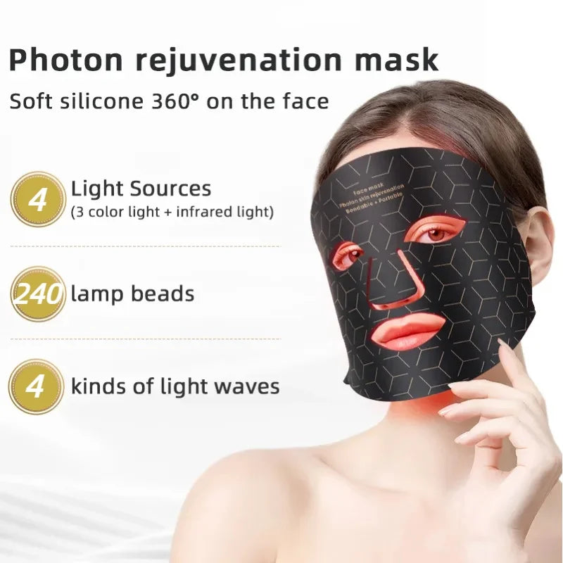 LED Light Therapy Beauty Mask