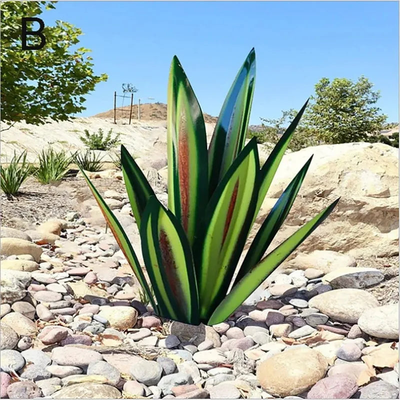 Metal Tequila Agave Plant